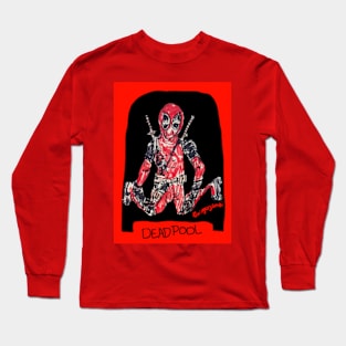 Ryan Reynolds Deadpool Long Sleeve T-Shirt